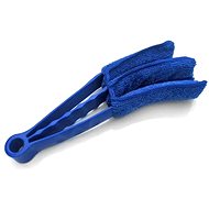 Surtep brush/blinds cleaner microfiber 22 cm blue - Duster
