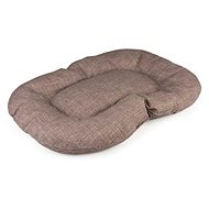 DUVO+ Oval pillow for dogs 100×66×10cm chestnut brown - Dog Pillow