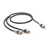 Eagle Cable Deluxe II 3.5mm Jack Male to 2x RCA Male cable 0.8m - AUX Cable