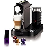 Nespresso KRUPS Citiz&Milk XN730T10, titan - Coffee Pod Machine