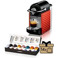 KRUPS Nespresso Pixie Electric Red XN3006 - Coffee Pod Machine