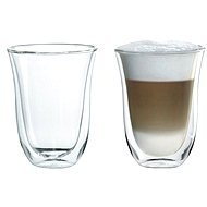 De'Longhi Glas für Latte Macchiato - 2 Stück - Glas