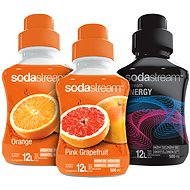 SodaStream 500ml 2+1 (Pomeranč, R. Grep, Energy) - Syrup