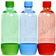 SodaStream 1 liter Tripack zöld / piros / kék - Sodastream palack