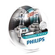 PHILIPS H4 X-tremeVision, 60/ 55W, socket P43t-38, 2 pcs - Car Bulb