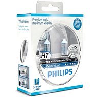 PHILIPS H7 WhiteVision, 55W, socket PX26d, 2pcs + free 2x W5W - Car Bulb