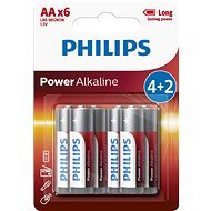 Philips LR6P6BP 6ks v balení - Jednorazová batéria