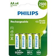 Philips R6B4RTU25 4 db - Tölthető elem