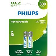 Philips R03B2A80 2 ks v balení - Nabíjateľná batéria