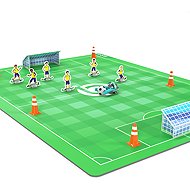 Ozobot Challenge Mat: Football - Robot Accessory