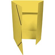 HIT OFFICE A4 Pressboard 253 + Rubber Band (á 20pcs) - Yellow - Document Folder