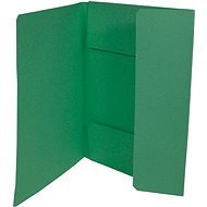 HIT OFFICE A4 Ekonomik 253 (á 50pcs) - Green - Document Folders