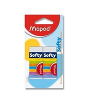 Rubber Maped Softy 2pcs blister - Rubber