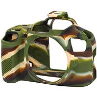 Easy Cover Reflex Silic for Canon 1300D camouflage - Camera Case