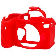 Easy Cover Reflex Silic for Canon 80D Red - Camera Case