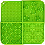 Eat Slow Live Longer Rectangle green - Lick Mat