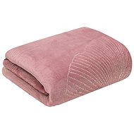 Eurofirany Microfiber blanket Stela Bee 150 × 200 cm, powder - Blanket