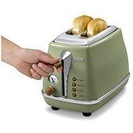 DeLonghi Icona Vintage-essigsäure 2003.GR olivgrün - Toaster
