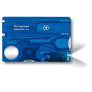 VICTORINOX Swiss Card Lite Translucent modrý - Nôž