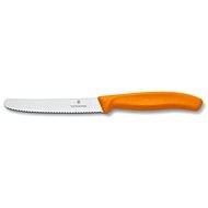 Victorinox nôž na paradajky s vlnkovaným ostrím 11 cm oranžový - Kuchynský nôž