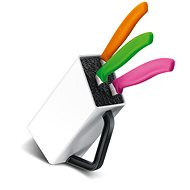  VICTORINOX SwissClassic Blok White  - Knife Block