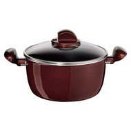 Boiling pot Elegance 24cm high glass lid - Pot