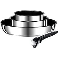  Tefal Ingenio Induction stainless steel, 4 pcs  - Cookware Set