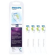 Philips Sonicare HX6064/07 DiamondClean 4-pack Standard Size - Toothbrush Replacement Head