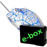 E-Blue Cobra Pro Gaming Mouse, weiß-blau - Gaming-Maus
