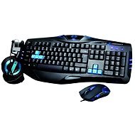E-Blau Cobra Blau X-Combatant - Tastatur/Maus-Set