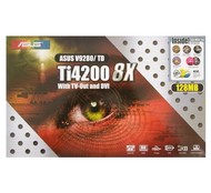 ASUS AGP-V9280TD 128MB, NVIDIA GeForce4 Ti4200 AGP8x DVI - 