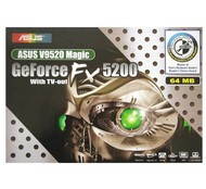 ASUS AGP-V9520M/T 64MB, NVIDIA GeForce FX-5200 AGP8X - 