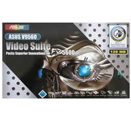 ASUS AGP-V9560Video Suite 128MB, NVIDIA GeForce FX-5600 AGP8x VIVO DVI - 