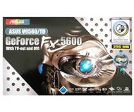 ASUS AGP-V9560TD 256MB, NVIDIA GeForce FX-5600 AGP8x DVI - 