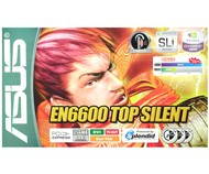 ASUS EN6600 TOP SILENT/TD 256MB DDR2, NVIDIA GeForce PCX-6600 PCIe x16 DVI - pasivní chladič! - Graphics Card