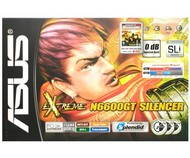 ASUS EN6600GT SILENCER/HTD 256MB DDR3, NVIDIA GeForce PCX-6600GT PCIe x16 SLi DVI - Graphics Card