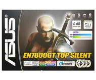 ASUS EN7800GT TOP SILENT/2DHTV 256MB, NVIDIA GeForce 7800GT PCIe x16 SLi VIVO 2xDVI - Graphics Card
