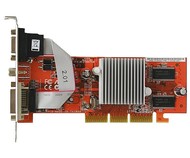 ASUS A9250/TD, 128MB DDR (400MHz), ATI Radeon 9250 (240MHz), AGP 8x, 64bit, DVI - Graphics Card