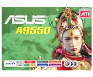 ASUS A9550/TD 128MB, ATI Radeon 9550 AGP8x DVI - Graphics Card