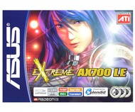 ASUS EAX700LE/TD 128MB, ATI Radeon X700LE PCIe x16 DVI - Graphics Card