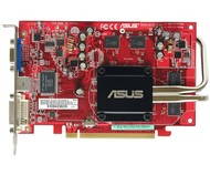 ASUS EAX1600XT SILENCER/TVD 256MB DDR3, ATI Radeon X1600XT PCIe x16 VIVO DVI - Graphics Card