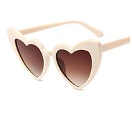 eCa OK272 Heart Brown pattern 3 sunglasses - Sunglasses