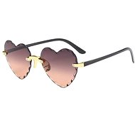 eCa OK279WZ2 Heart sunglasses black - Sunglasses