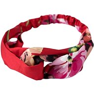 eCa O324 Fabric hairband red - Hairband