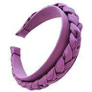 eCa O410 Hairband with braid purple - Hairband