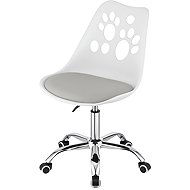 ECA Puppy Love, white-grey - Children’s Desk Chair