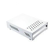 Ecocoffee Coffee decanter L, drawer, white - Grounds Container