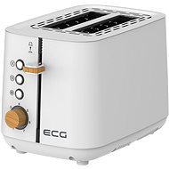 ECG ST 2768 Toaster Timber White - Toaster
