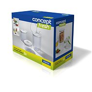 Concept VD-8100 Set of Round Jars 3 pcs - Food Container Set