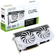 ASUS DUAL GeForce RTX 4070 O12G White - Graphics Card